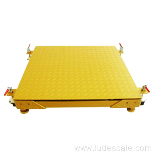 500KG Movable Platform Scale With Wheels